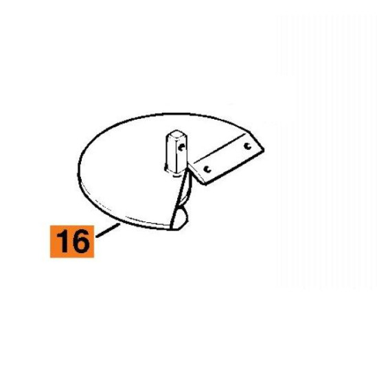 BT130 головка шнека 150мм Stihl 44046803054 в Екатеринбурге
