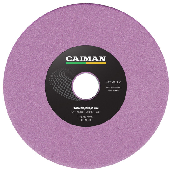 Диск заточной CAIMAN 1/4, 0.325, 3/8LP, 3/8, 145 x 22,2 x 3,2мм в Екатеринбурге