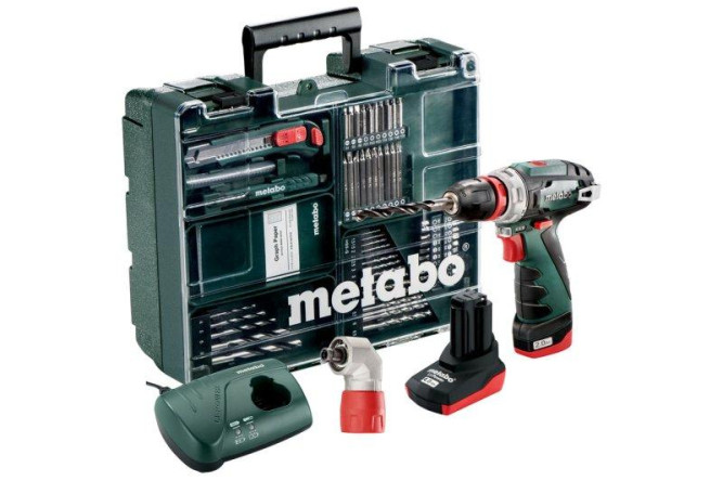 Аккумуляторная дрель-шуруповерт Metabo PowerMaxx BS Quick Pro Set 600157880 в Екатеринбурге