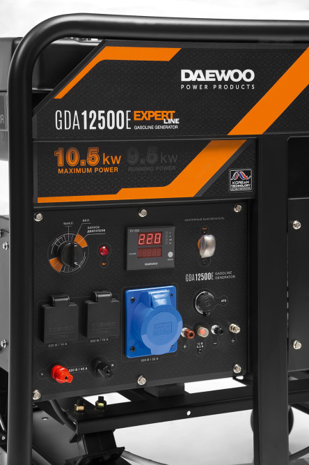 Бензогенератор Daewoo GDA 12500E в Екатеринбурге