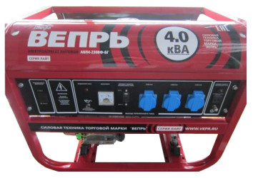 Бензиновая электростанция Вепрь АБП 4-230 ВФ-БГ