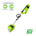 Снегоуборщик аккумуляторный Greenworks GD40SSK4, 40V, 30 см, бесщеточный, с 1хАКБ 4 Ач и ЗУ в Екатеринбурге
