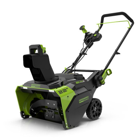 Снегоуборщик аккумуляторный Greenworks Арт. 2602507, 82V, 56 см, бесщеточный, без АКБ и ЗУ в Екатеринбурге
