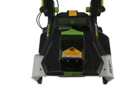 Снегоуборщик аккумуляторный Greenworks Арт. 2602507, 82V, 56 см, бесщеточный, без АКБ и ЗУ