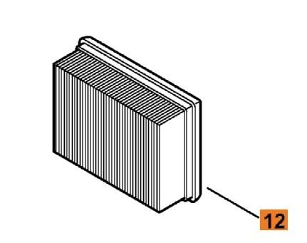 Фильтр воздушный TS-700,800 42241410300 в Екатеринбурге