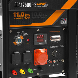 Бензогенератор Daewoo GDA 12500E-3