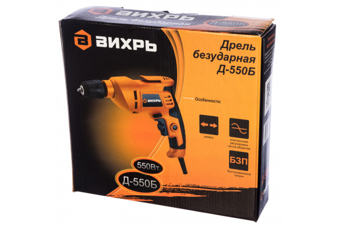Дрель безударная Вихрь Д-550Б в Екатеринбурге