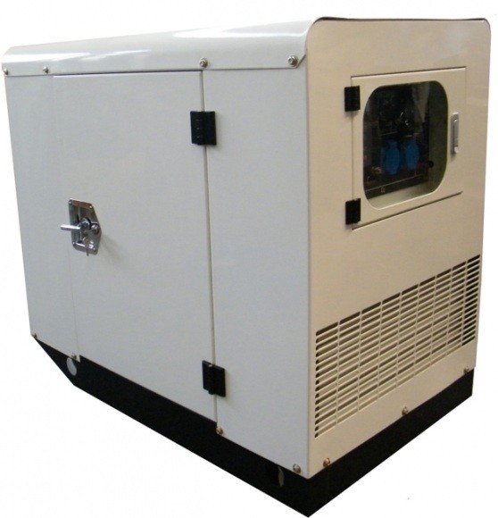 Газовый генератор REG GG10000 в шумозащитном кожухе в Екатеринбурге