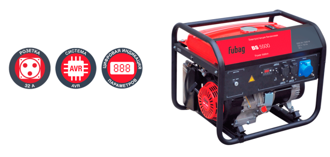 Бензогенератор Fubag BS 5500 в Екатеринбурге