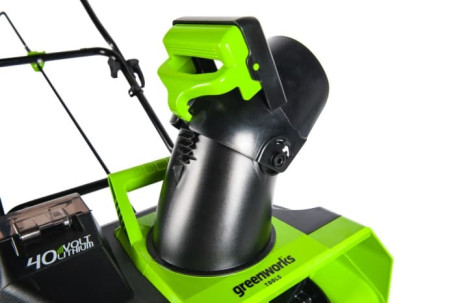 Снегоуборщик аккумуляторный Greenworks 2600007UG , 40V, 51 см, бесщеточный, с 1хАКБ 5 Ач и ЗУ в Екатеринбурге