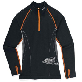Функциональная футболка с длинными рукавами чёрная ADVANCE S STIHL 00008886048