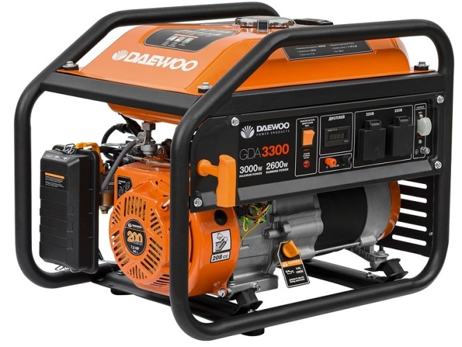 Бензогенератор Daewoo GDA 3300 в Екатеринбурге