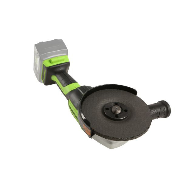 Угловая шлифовальная машина, аккумуляторная Greenworks Арт. 3200207UB, 24V,  бесщеточная, c 1хАКБ 4 Ач и ЗУ в сумке в Екатеринбурге