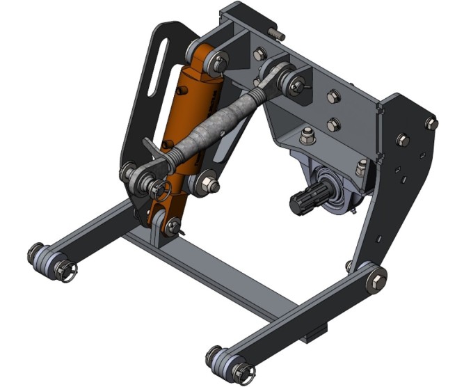 Сцепка фронтальная ZimAni для дизельных тракторов LS серии J в Екатеринбурге