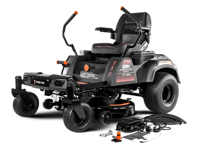 Аккумуляторный Садовый трактор YARD FOX TZ 106 SB в Екатеринбурге