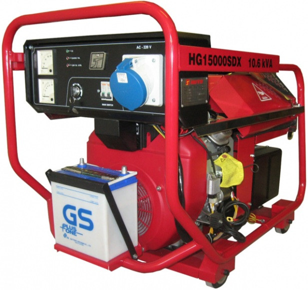 Газовая электростанция Huto HG 15000 ТDX в Екатеринбурге