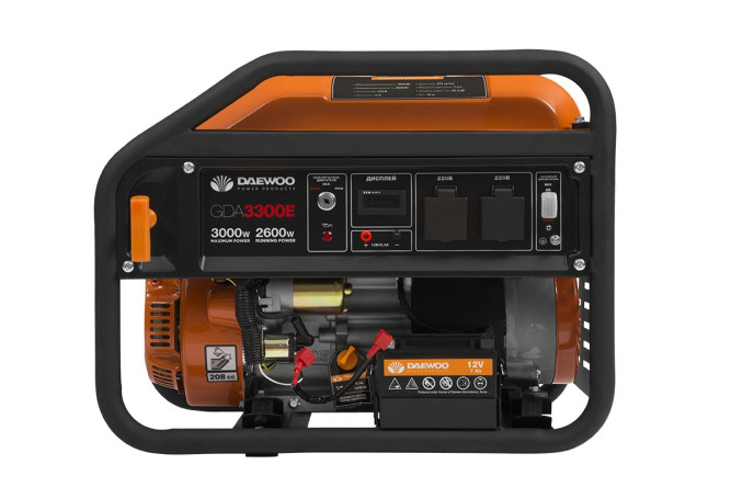Бензогенератор Daewoo GDA 3300E в Екатеринбурге