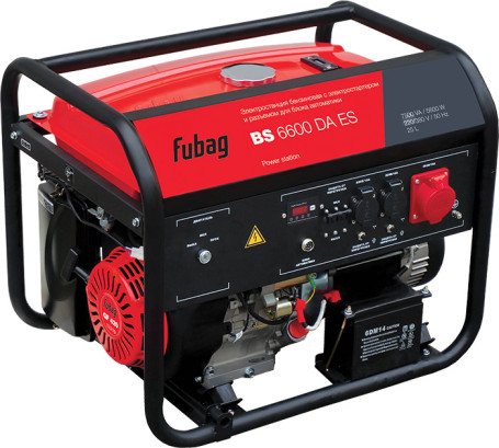 Бензогенератор Fubag BS 6600 DA ES в Екатеринбурге