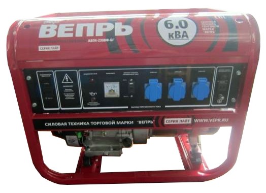 Бензиновая электростанция Вепрь АБП 6-230 ВФ-БГ в Екатеринбурге