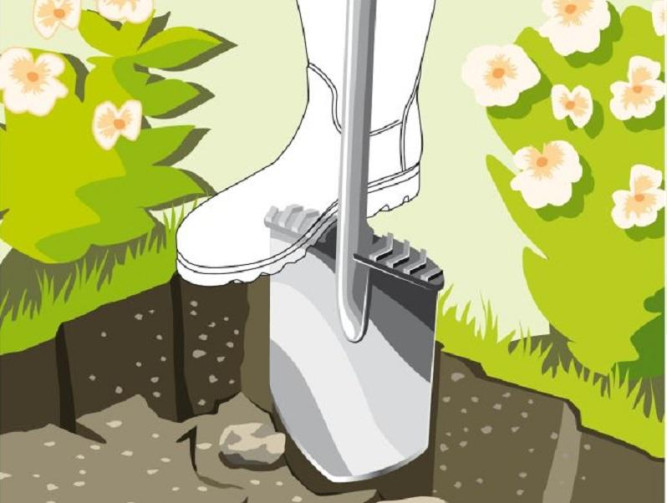 Лопата Terraline™ штыковая GARDENA 03773-24.000.00 в Екатеринбурге