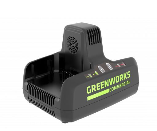 Быстрое зарядное устройство для 2-х аккумуляторов Greenworks Арт. 2939007, 82V, 8А в Екатеринбурге