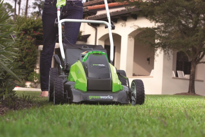 G-MAX 40V Аккумуляторная Газонокосилка 45 см G40LM45 в Екатеринбурге