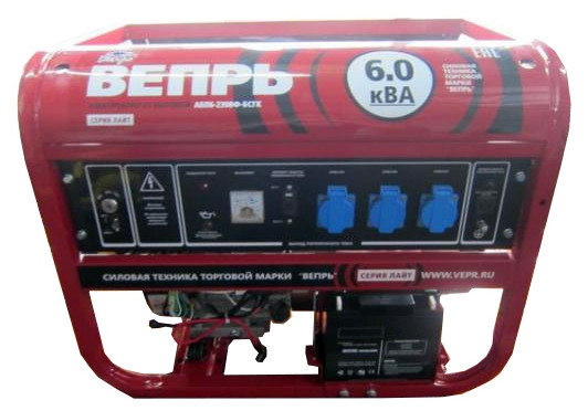 Бензиновая электростанция Вепрь АБП6-230ВФ-БСГ в Екатеринбурге