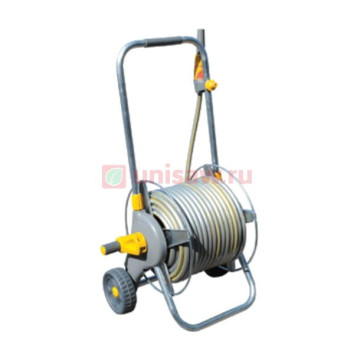 Тележка металлическая сборная Hozelock Pro для шланга длиной 60 м с 45-метровым шлангом в комплекте