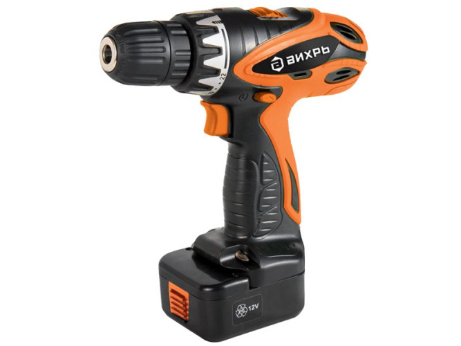 Дрель-шуруповерт аккумуляторная Вихрь ДА-12-2к в Екатеринбурге