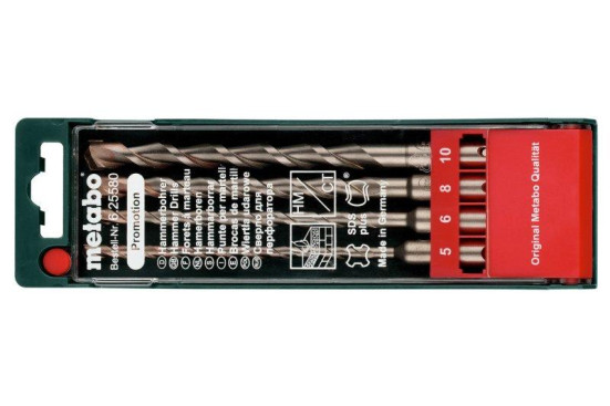 Набор буров SDS-Plus Metabo 5/6/8/10мм длина 160мм  625580000 в Екатеринбурге
