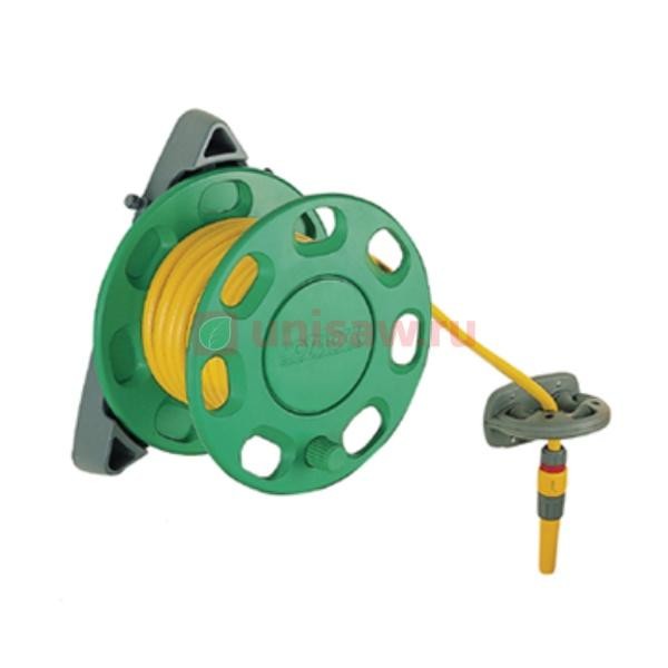 Катушка настенная Hozelock для шланга длиной 30 м с шлангом Maxi Plus 15 мм 15 м в комплекте в Екатеринбурге