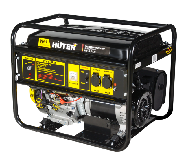 Бензогенератор Huter DY6,5LX-электростартер в Екатеринбурге