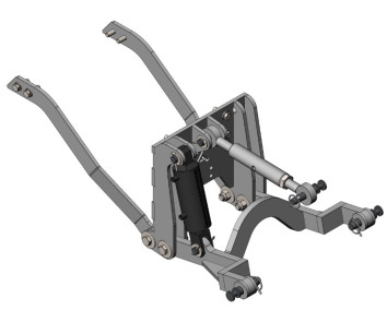 Сцепка фронтальная ZimAni для дизельного трактора LS MT1.25