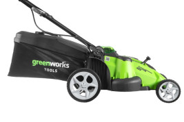G-MAX 40V Аккумуляторная Газонокосилка Twin Force 49 см G40LM49DB