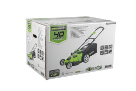 G-MAX 40V Аккумуляторная Газонокосилка Twin Force 49 см G40LM49DB