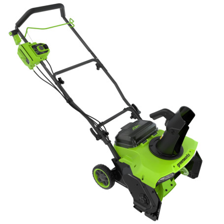 Снегоуборщик аккумуляторный Greenworks 40V 51 см GD40STX2K в Екатеринбурге