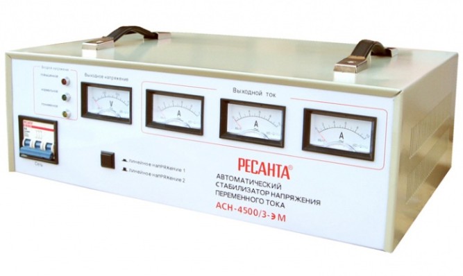 Стабилизатор Ресанта АСН-4500/3-ЭМ в Екатеринбурге