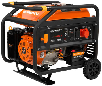 Бензогенератор Daewoo GDA 7800E-3