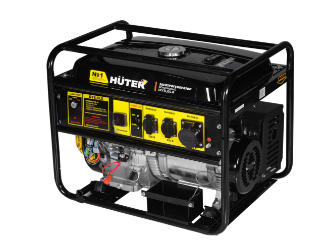 Бензогенератор Huter DY8,0LX-электростартер в Екатеринбурге