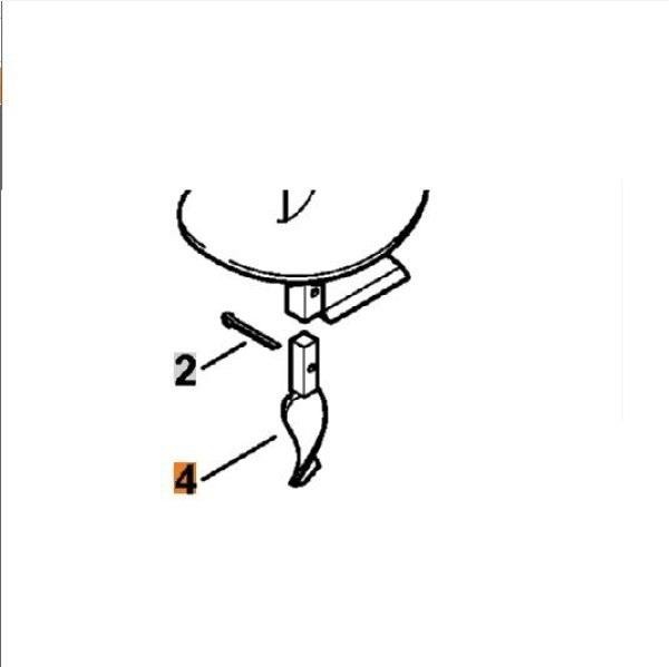 BT130 подрезатель для почвенного бура для посадки растений 150х525мм Stihl 43116803305 в Екатеринбурге