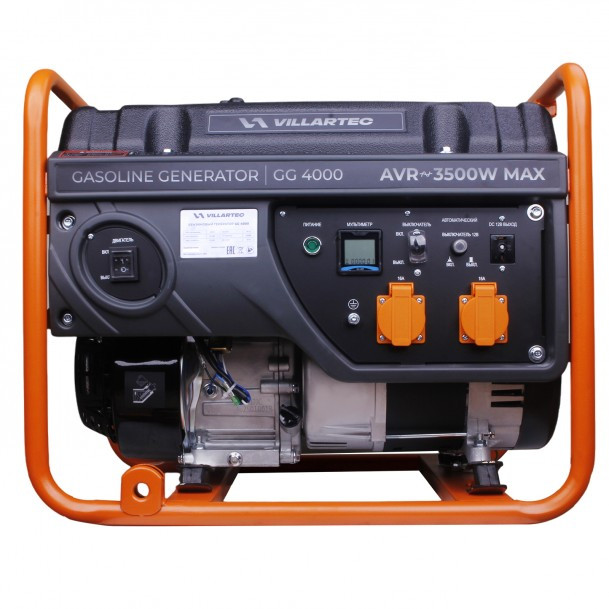 Генератор бензиновый VILLARTEC GG4000, 3,6 кВт в Екатеринбурге
