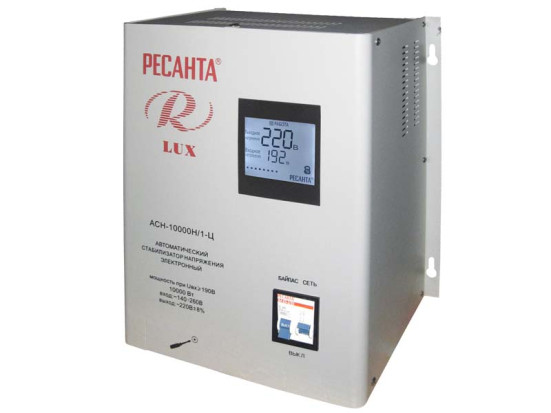Стабилизатор Ресанта Lux АСН-10000Н/1-Ц в Екатеринбурге