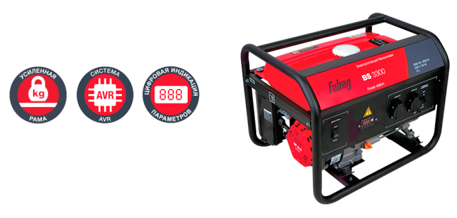 Бензогенератор Fubag BS 3300 в Екатеринбурге