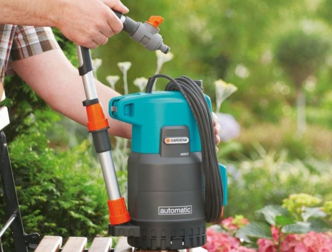 Насос для резервуаров с дождевой водой GARDENA 4000/2 Comfort автомат 01742 в Екатеринбурге