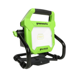Фонарь светодиодный Greenworks, Арт. 3401307, 24V / 220V, без АКБ и ЗУ