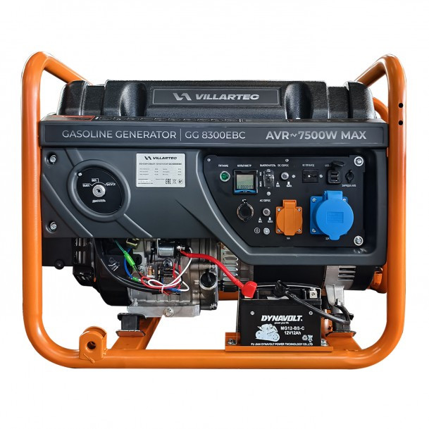 Генератор бензиновый VILLARTEC GG8300ЕВС 7,5 кВт в Екатеринбурге