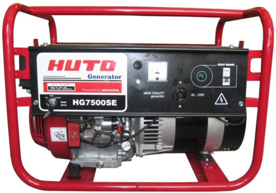 Электростанция Huto SH 7500 в Екатеринбурге