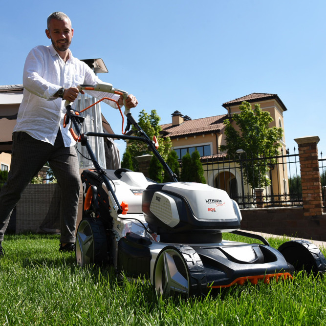 Газонокосилка аккумуляторная DAEWOO DLM 5580Li в Екатеринбурге