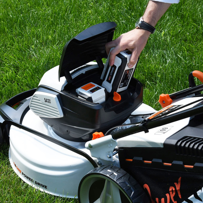 Газонокосилка аккумуляторная DAEWOO DLM 5580Li в Екатеринбурге