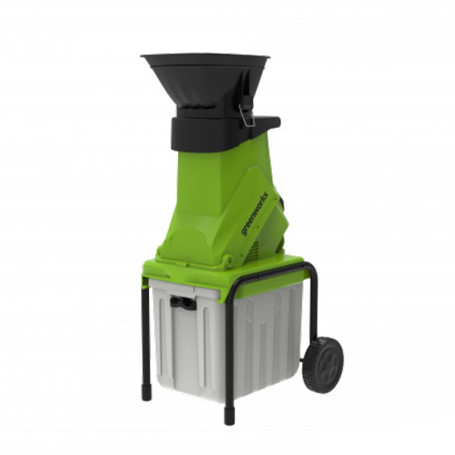 Измельчитель садовый электрический Greenworks Арт. 2206707, 220В, 2500 Вт с контейнером в Екатеринбурге